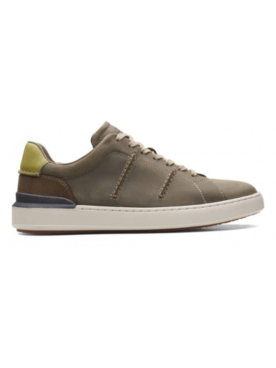 Clarks, courtlite lo, blucher olive de hombre