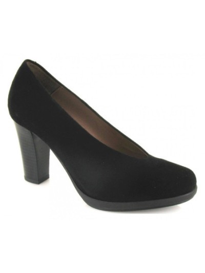 Giko, 40264, zapato afelpado negro de mujer