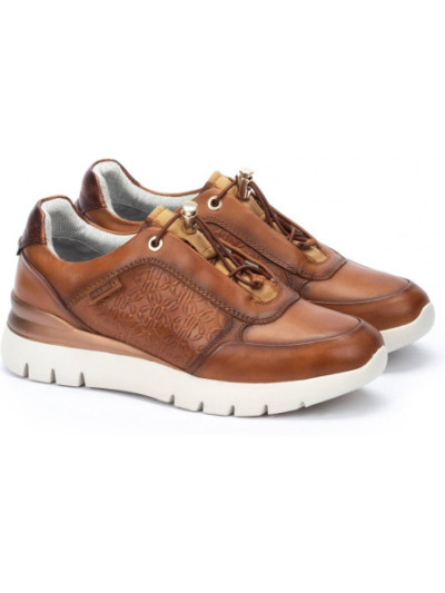 Pikolinos, asturias  w9c-6607, blucher elasticos brandy