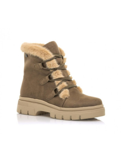 Mtng, 51977, bota blucher taupe de mujer