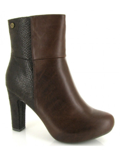 Xti, 46046, botin marron de mujer